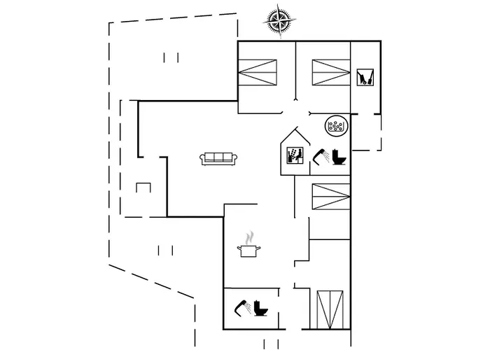 Spurv - 1-8km From The Sea By Interhome